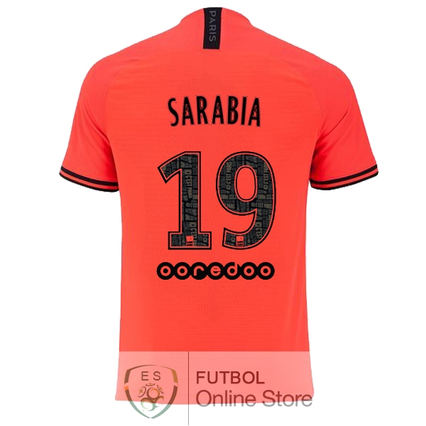Camiseta Sarabia Paris Saint Germain 19/2020 Segunda