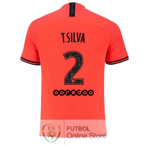Camiseta T.Silva Paris Saint Germain 19/2020 Segunda
