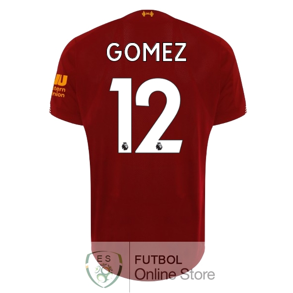 Camiseta Gomez Liverpool 19/2020 Primera