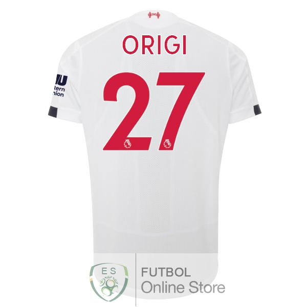 Camiseta Origi Liverpool 19/2020 Segunda