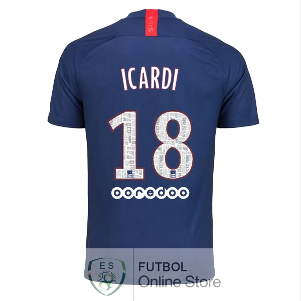 Camiseta Icardi Paris Saint Germain 19/2020 Primera
