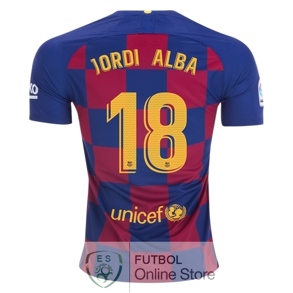 Camiseta Jordi Alba Barcelona 19/2020 Primera