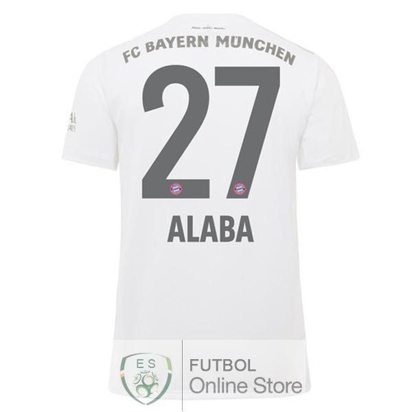 Camiseta Alaba Bayern Munich 19/2020 Segunda