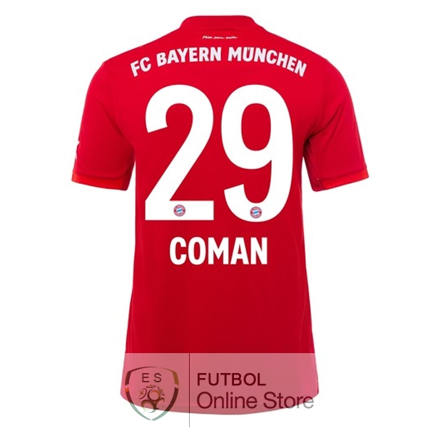 Camiseta Coman Bayern Munich 19/2020 Primera