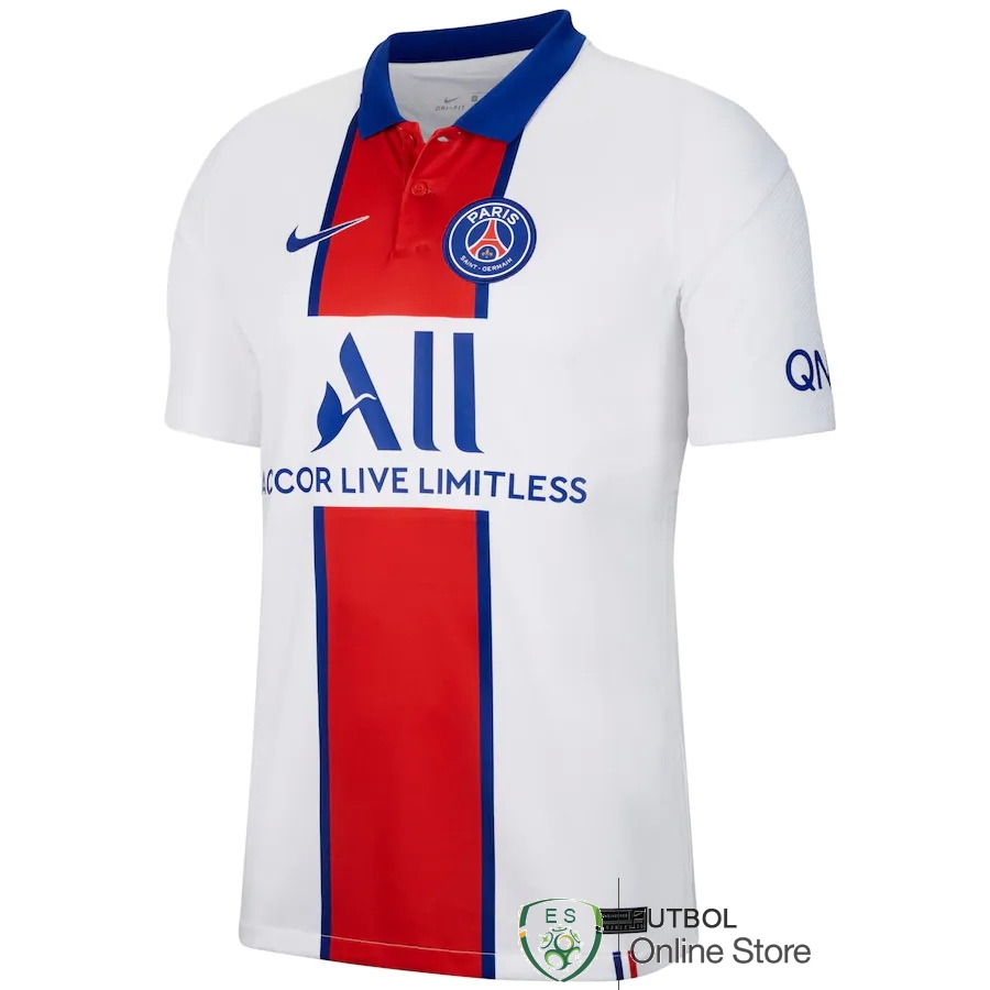 Tailandia Camiseta Paris Saint Germain 20/2021 Segunda