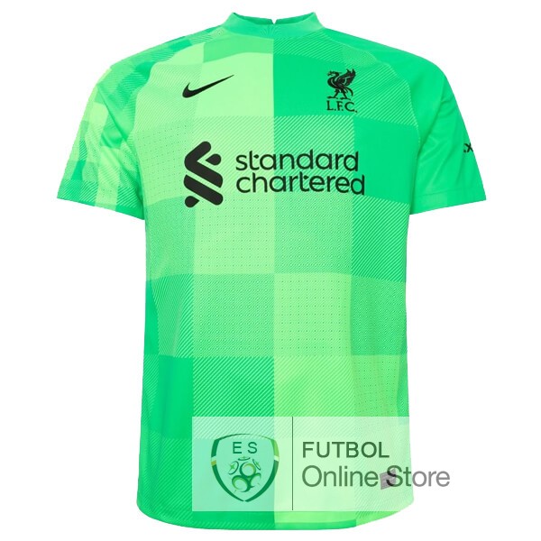 Camiseta Liverpool 21/2022 Portero Primera