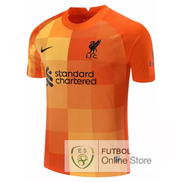 Camiseta Liverpool 21/2022 Portero Tercera