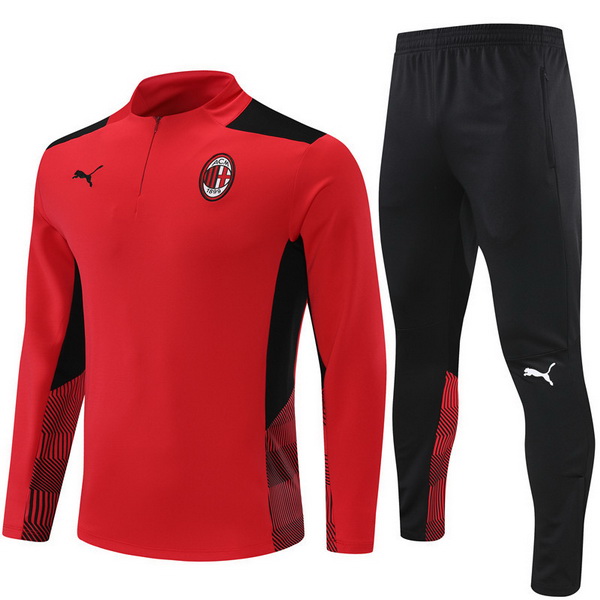 Camiseta AC Milan Chandal Ninos 21/2022 I Rojo Negro