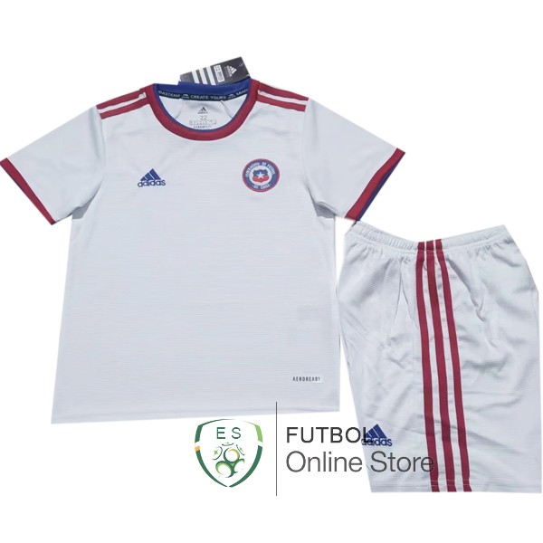 Camiseta Chile Ninos 21/2022 Segunda