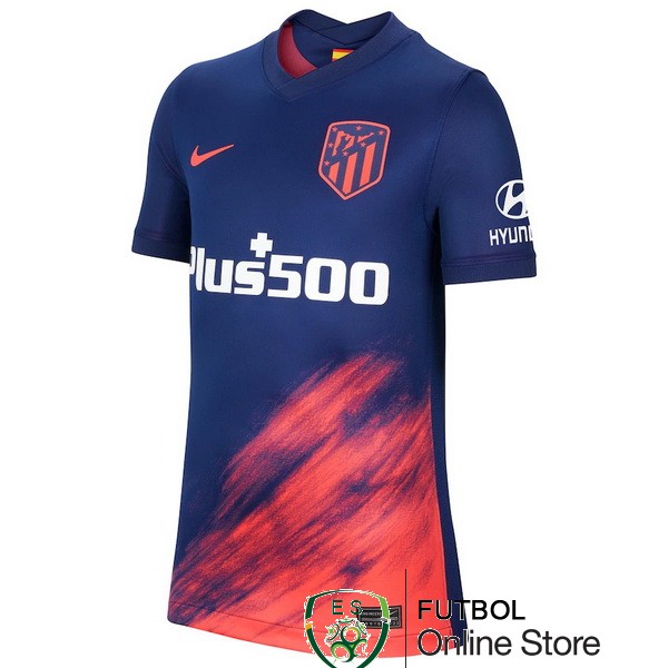 Camiseta Atletico Madrid Mujer 21/2022 Segunda