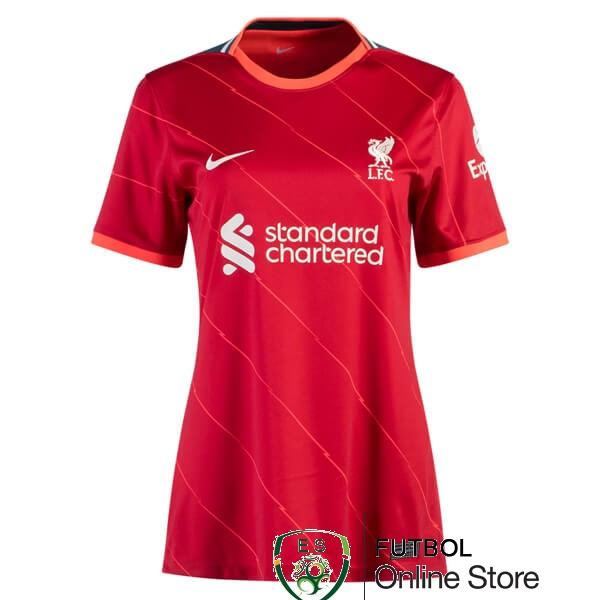 Camiseta Liverpool Mujer 21/2022 Primera