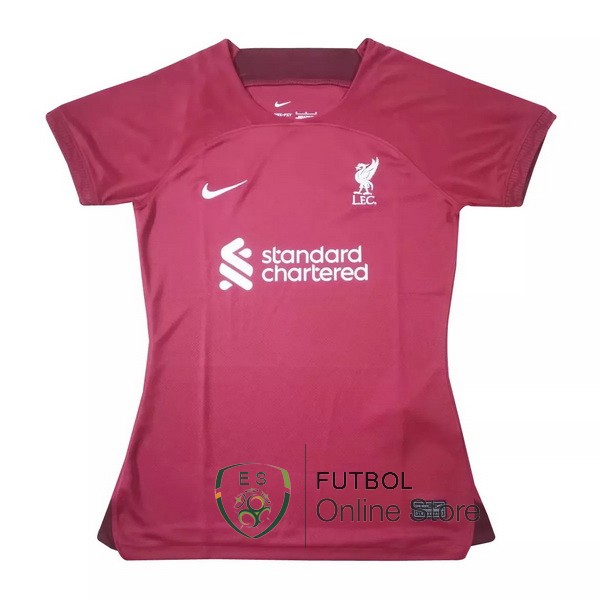 Camiseta Liverpool Mujer 22/2023 Primera I Rojo