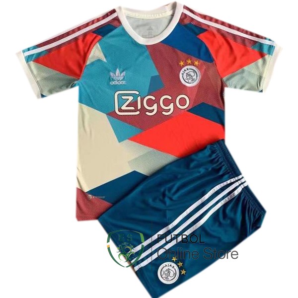 Camiseta Ajax Ninos 22/2023 Concepto I Rojo
