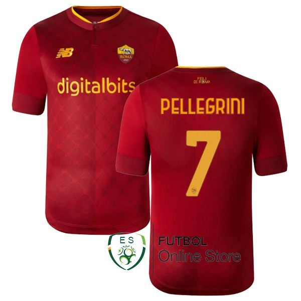 Camiseta Pellegrini As Roma 22/2023 Primera