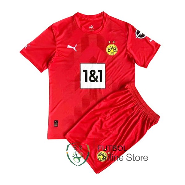 Camiseta Portero Borussia Dortmund Ninos 22/2023 Rojo
