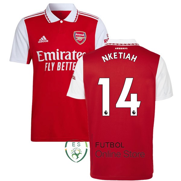 Camiseta Nketiah Arsenal 22/2023 Primera