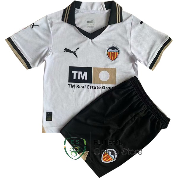 Camiseta Valencia Ninos 23/2024 Primera
