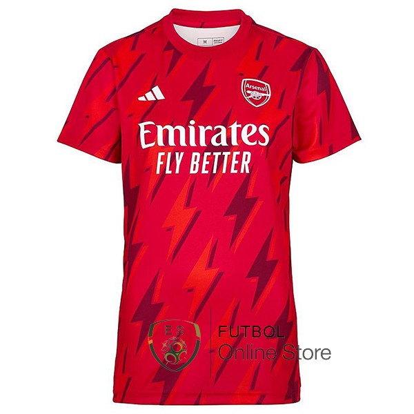 Tailandia Camiseta Arsenal 23/2024 Previo al partido Rojo