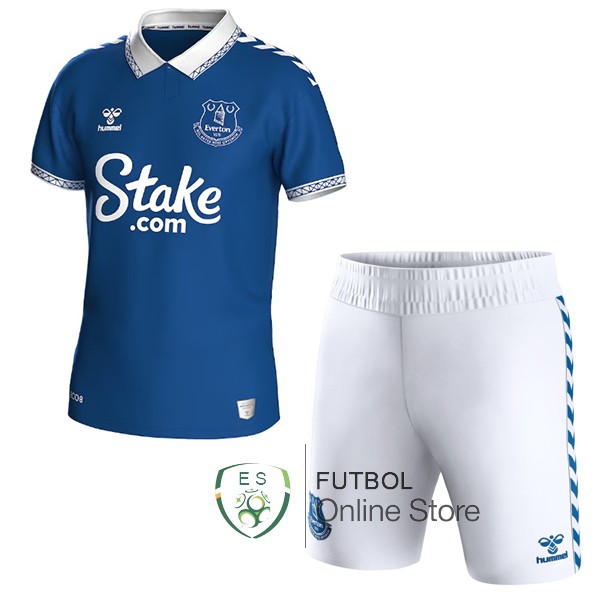 Camiseta Everton Ninos 23/2024 Primera