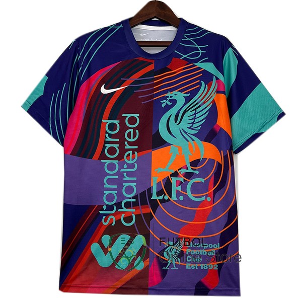 Tailandia Camiseta Liverpool 23/2024 Especial Azul