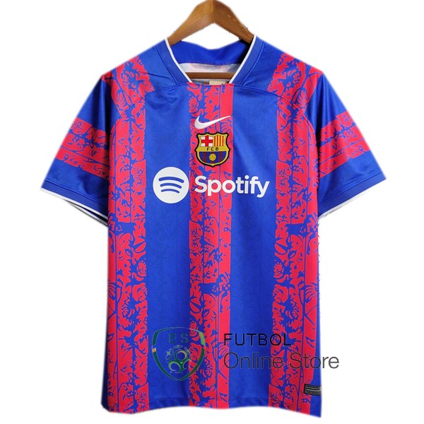 Tailandia Camiseta Barcelona 23/2024 Especial Azul I Rojo