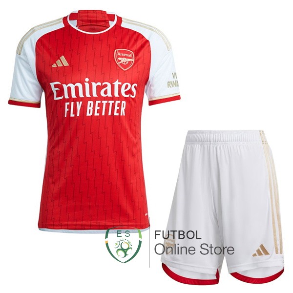 Camiseta Arsenal Conjunto Completo Hombre 23/2024 Primera