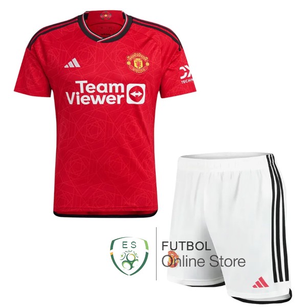 Camiseta Manchester United Conjunto Completo Hombre 23/2024 Primera