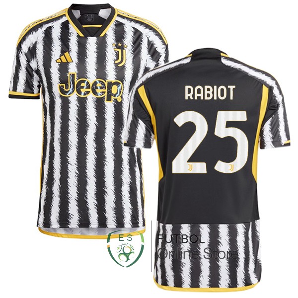 NO.25 Rabiot Tailandia Camiseta Juventus 23/2024 prima