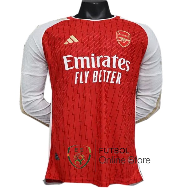 Tailandia Jugadores Camiseta Arsenal 23/2024 Manga Larga Primera