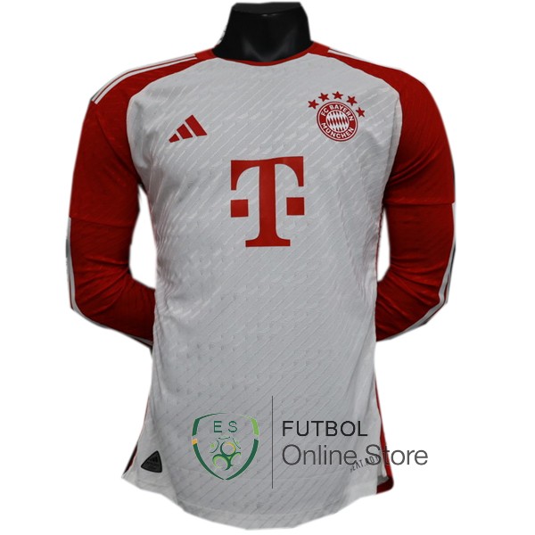 Tailandia Camiseta Bayern Munich 23/2024 Manga Larga Primera Jugadores