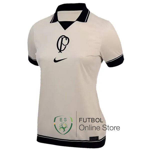 Camiseta Del Corinthians Paulista Mujer Cuarta 23/2024