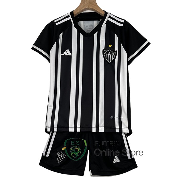 Camiseta Del Conjunto Completo Atletico Mineiro Ninos Primera 23/2024