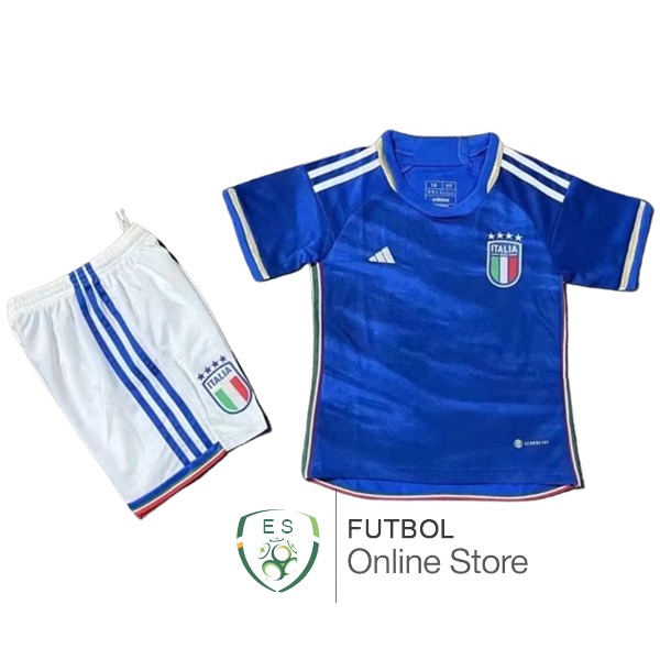 Camiseta Italia Ninos Primera 23/2024