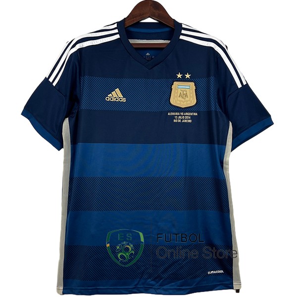 Retro Camiseta Argentina 2014 Segunda