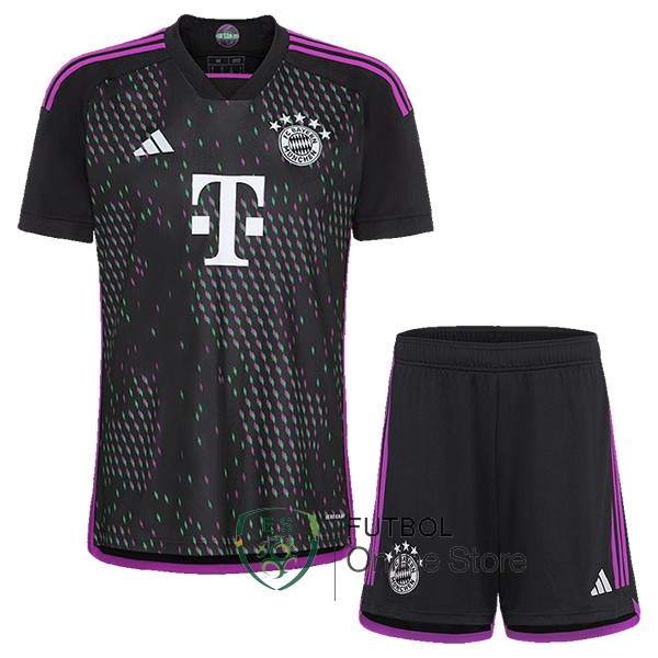 Camiseta Del Conjunto Completo Bayern Munich Ninos Segunda 23/2024