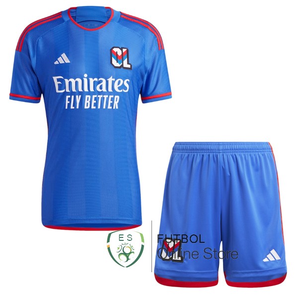 Camiseta Lyon Ninos 23/2024 Segunda