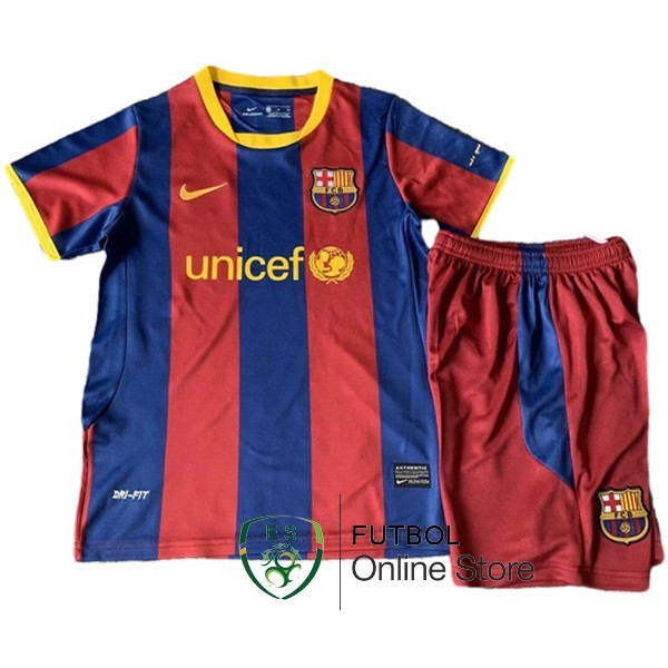 Camiseta Barcelona Retro Nino Primera 2010/2011
