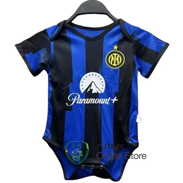 Camiseta Inter Milan Nino Onesies 23/2024 Primera