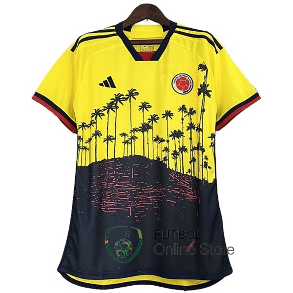 Tailandia Camiseta Colombia Especial 2023 Amarillo