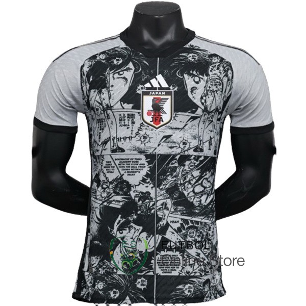 Tailandia Jugadores Camiseta Japon Especial 2023 Negro Blanco