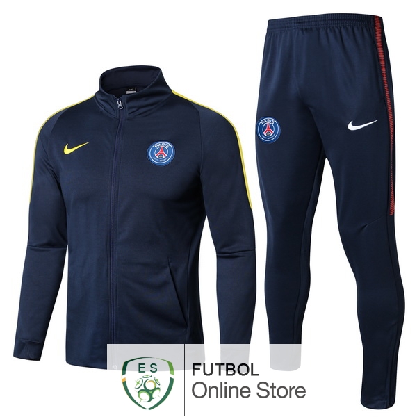 2017/18 Azul Amarillo Chaqueta Ensemble Complet Paris Saint Germain 2017/18 Azul Amarillo Chaqueta Ensemble Complet Paris Saint Germain