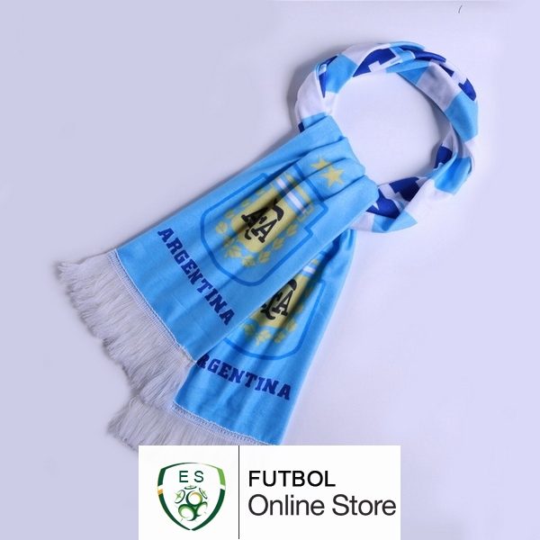 Bufanda Futbol Argentina Tejidas Azul Bufanda Futbol Argentina Tejidas Azul