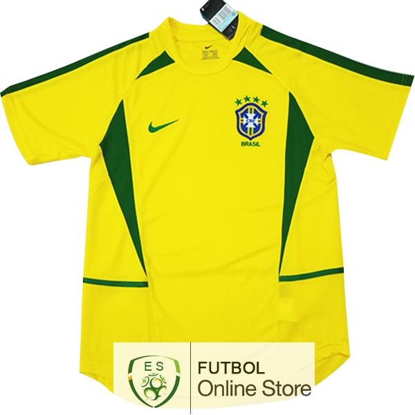 Retro Camiseta Brasil 2002