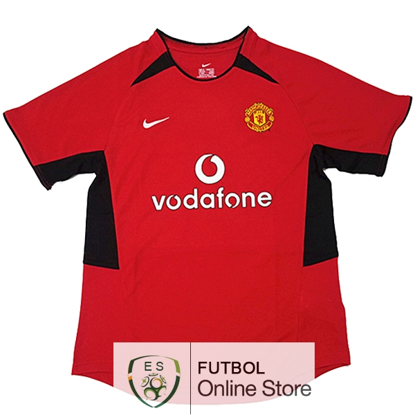 Camiseta Manchester United Primera Retro 2002-03