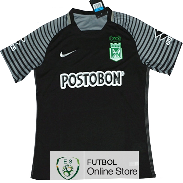 Camiseta Atletico Nacional 17/2018 Negro