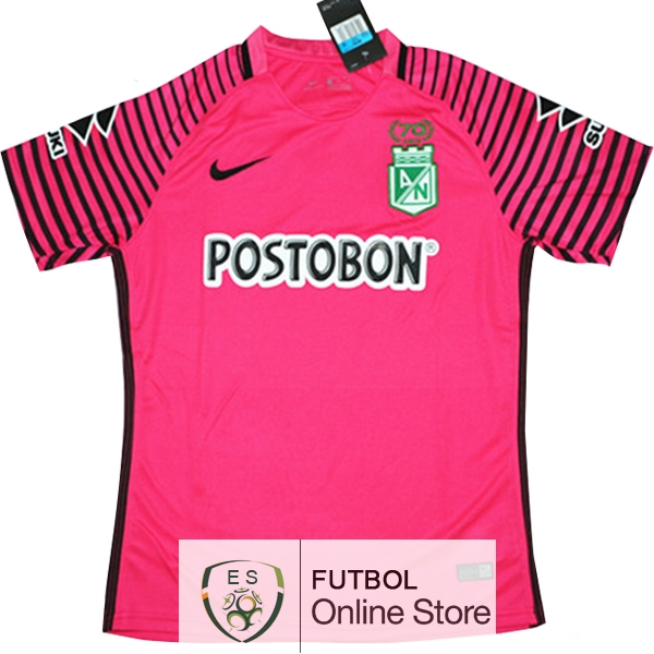 Camiseta Atletico Nacional 17/2018 Rosa