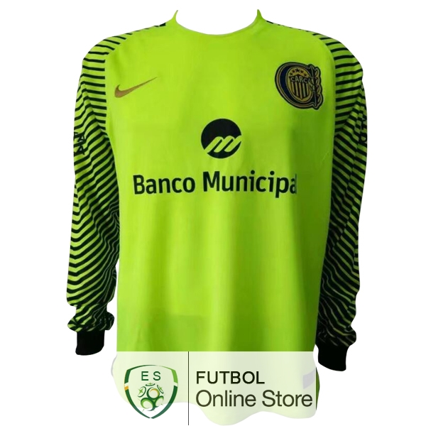 Camiseta Atletico Rosario Central 17/2018 Manga Larga Primera