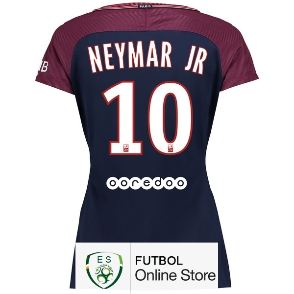 Camiseta Neymar JR Paris Saint Germain Mujer 17/2018 Primera