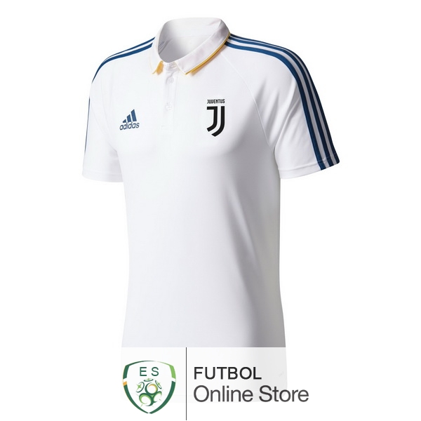 Polo Juventus Blanco Azul 2017/2018 Polo Juventus Blanco Azul 2017/2018