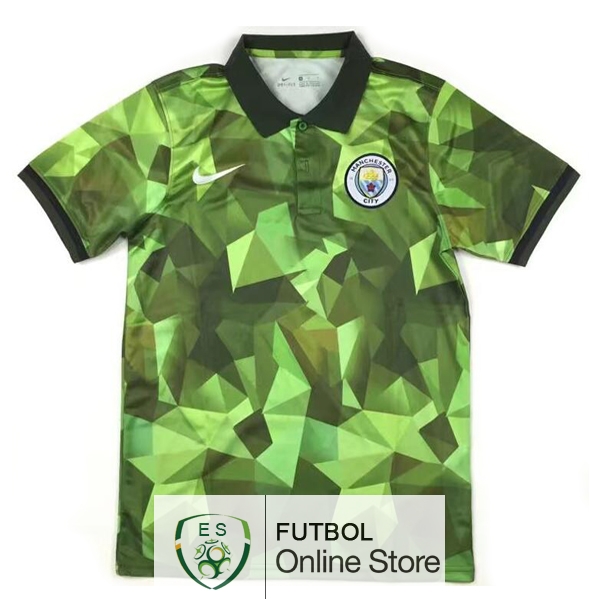 Polo Manchester City Verde 2017/2018 Polo Manchester City Verde 2017/2018
